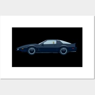 KITT Knight Rider Posters and Art